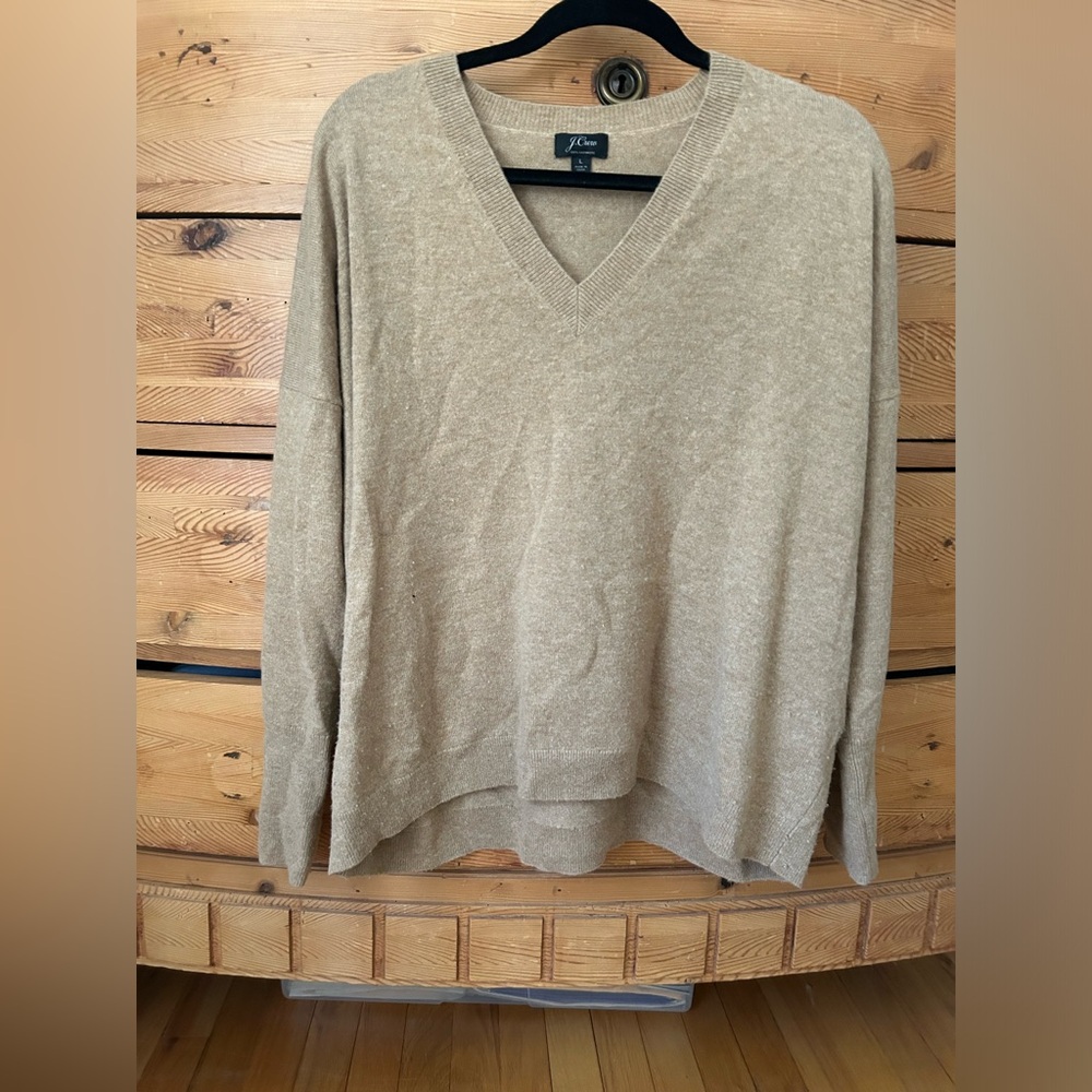 Jcrew Cashmere v-neck sweater